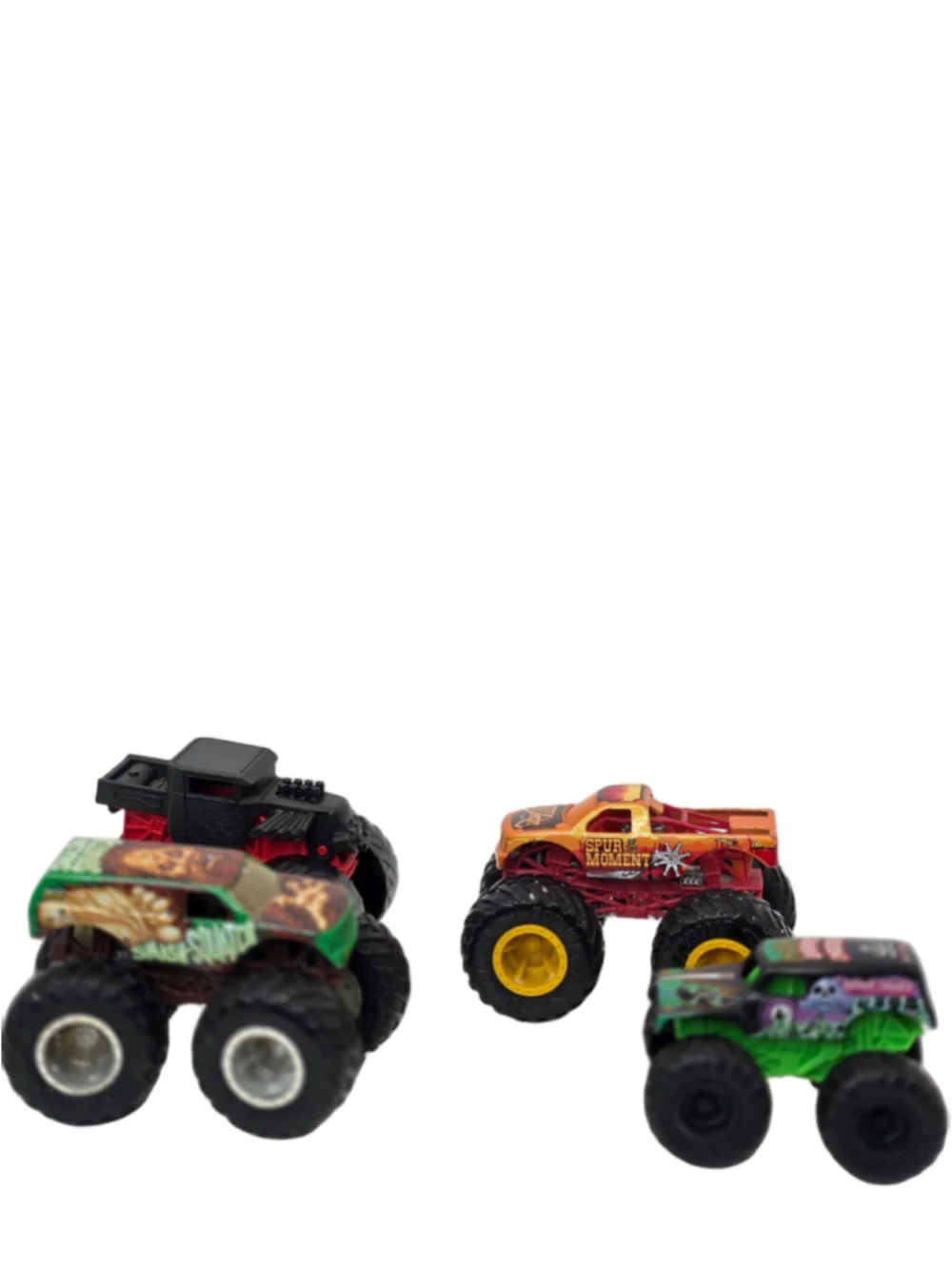 Boys Hot Wheels Monster Trucks Set One Size Multi-color Black